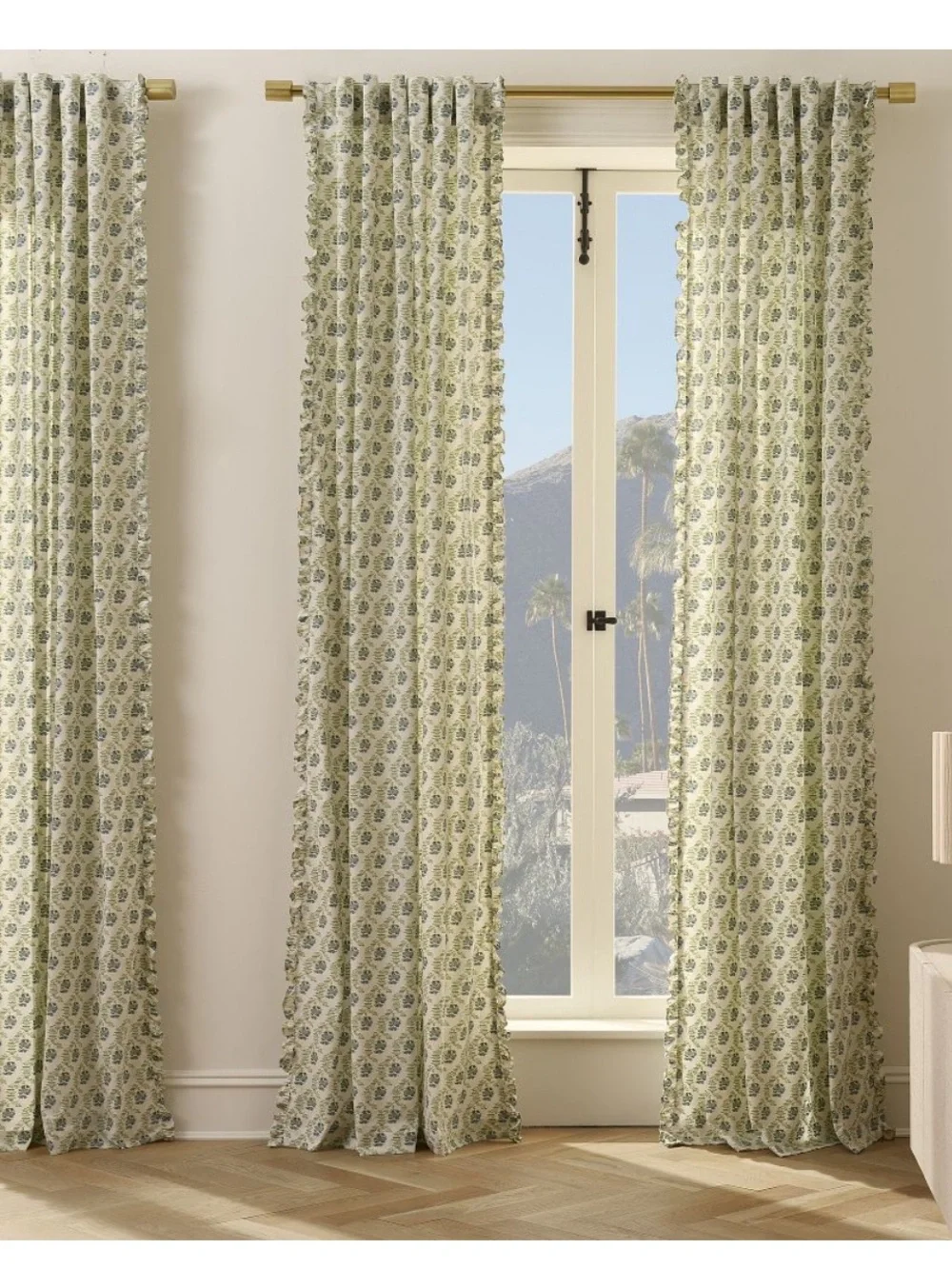 NWOT West Elm Jawahar Curtain (Set of 2) 48x84